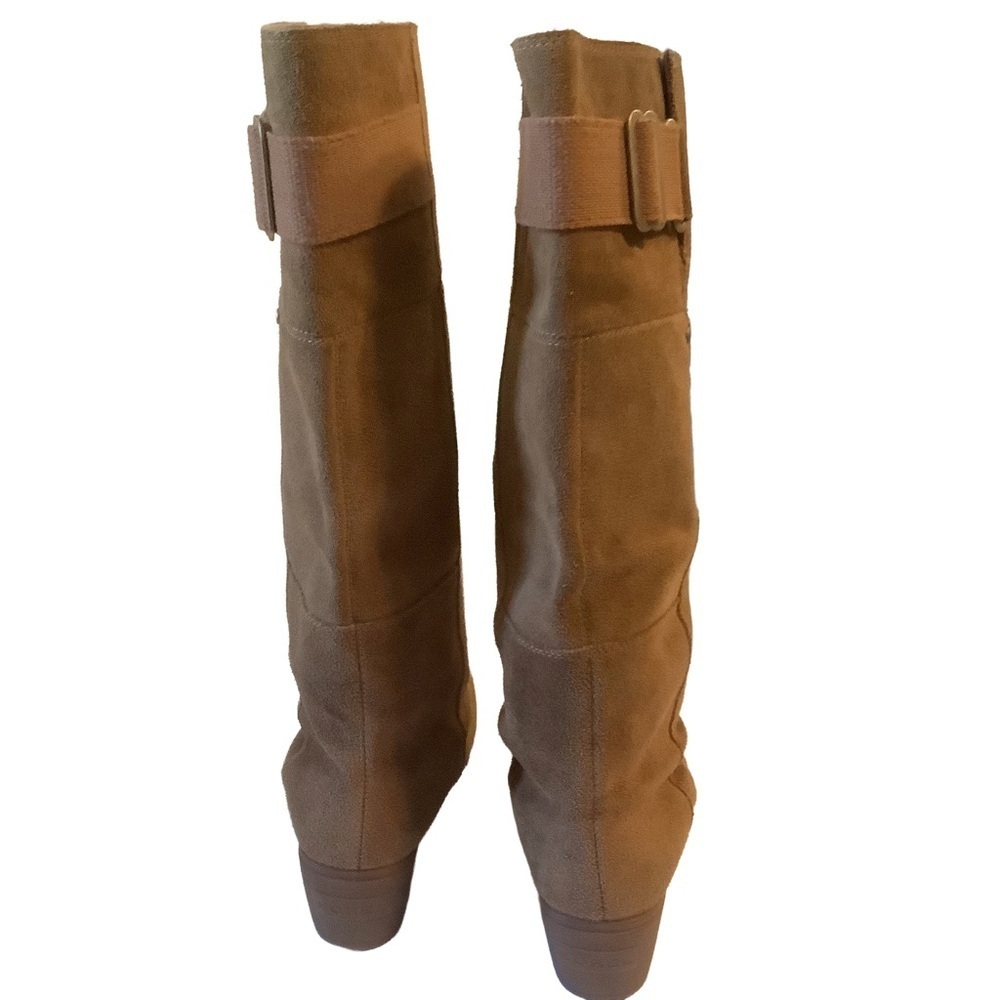 Sorel Tan Suede Knee-High Boots - Picture 4 of 8